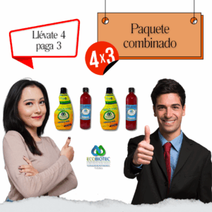Paquete combinado 4x3